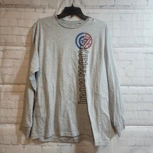 Captain American long sleeve tee - Large